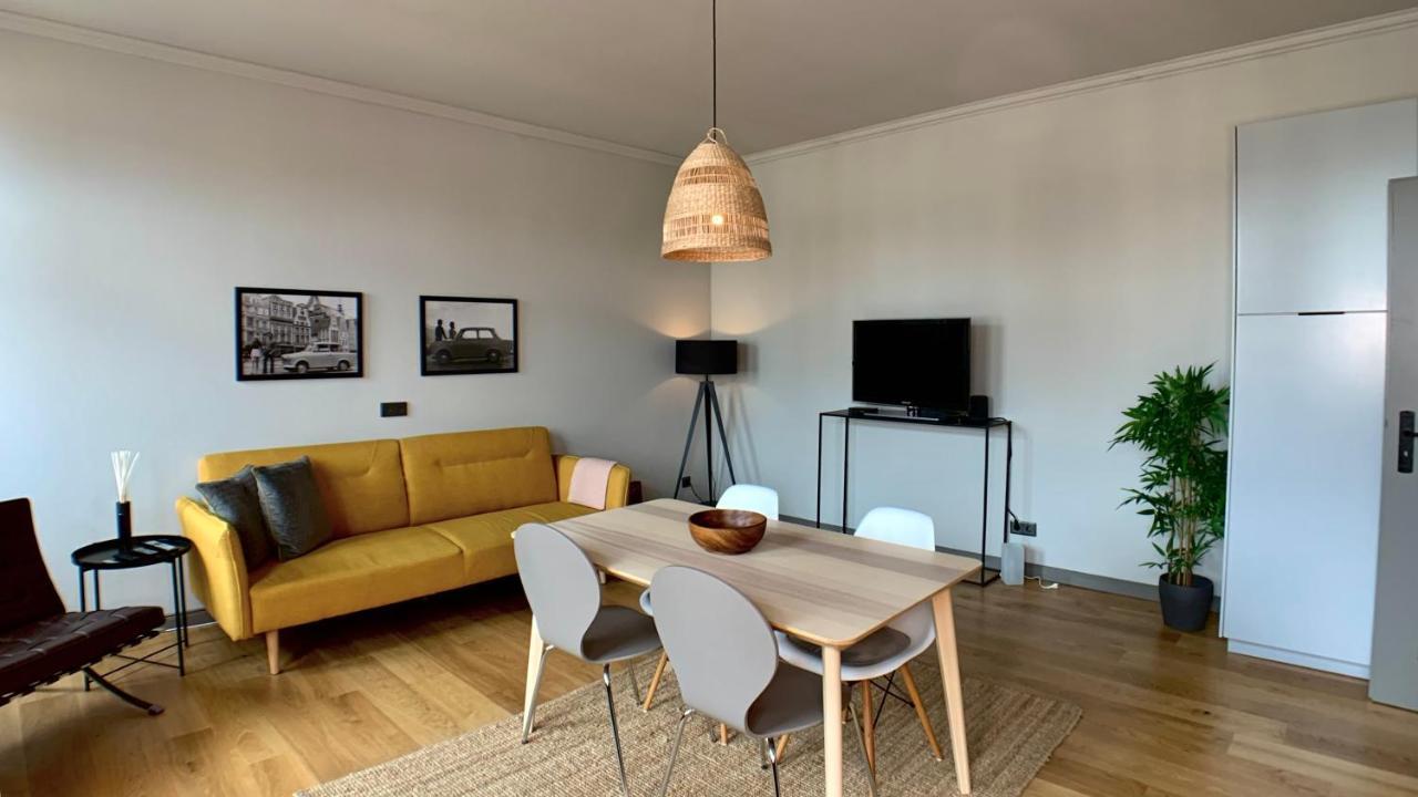 Ferienwohnung Cosy And Modern In Vibrant West Leipzig Exterior foto